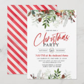 Kerstfeest Kaart (Voorkant / Achterkant)