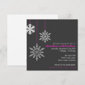 kerstfeest kaart (Voorkant / Achterkant)