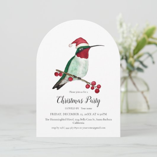 kerstfeest kaart (Staand voorkant)