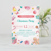 kerstfeest kaart (Staand voorkant)