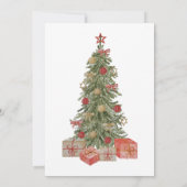 kerstfeest kaart (Achterkant)