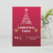 kerstfeest kaart (Staand voorkant)