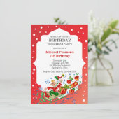 kerstfeest kaart (Staand voorkant)