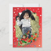 kerstfeest kaart (Achterkant)