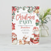 kerstfeest kaart (Staand voorkant)