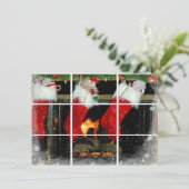 kerstfeest kaart (Staand voorkant)