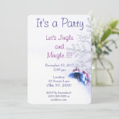 kerstfeest kaart (Staand voorkant)