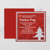 kerstfeest kaart (Voorkant / Achterkant)