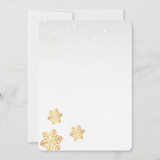 kerstfeest kaart (Achterkant)