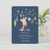 kerstfeest kaart (Staand voorkant)