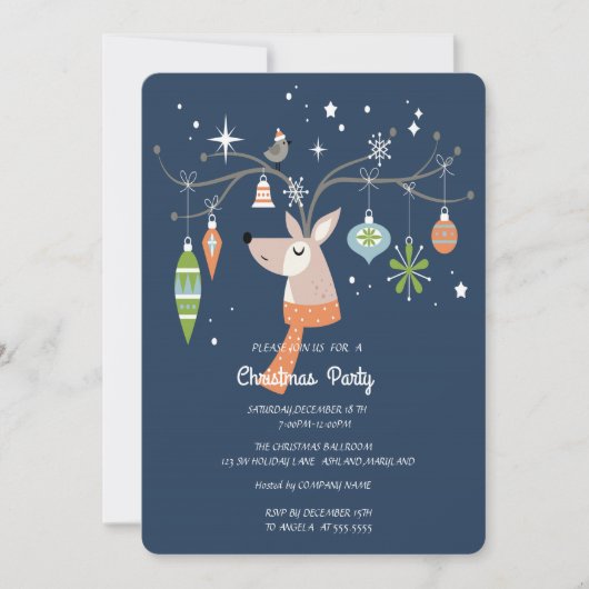 kerstfeest kaart (Voorkant)