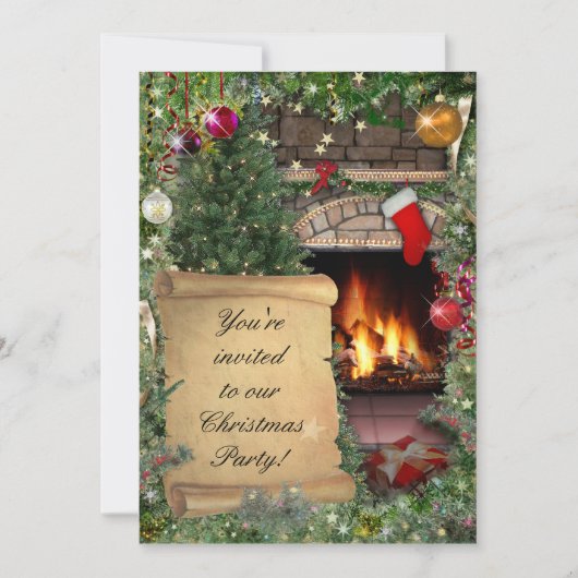 kerstfeest kaart (Voorkant)