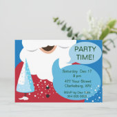 kerstfeest kaart (Staand voorkant)