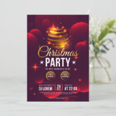 kerstfeest kaart (Staand voorkant)