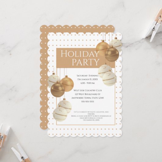 kerstfeest kaart (Voorkant / Achterkant in situ)