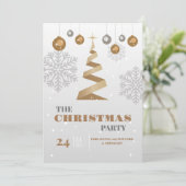 kerstfeest kaart (Staand voorkant)