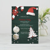 kerstfeest kaart (Staand voorkant)