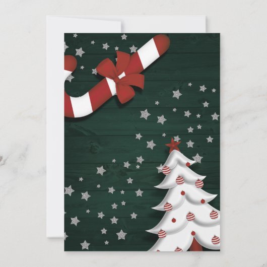 kerstfeest kaart (Achterkant)