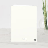 Kerstfeest Kaart - Droom, geloof, wees dankbaar (D (Achterkant)