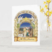 Kerstfeest Kaart, Kunstenaar Kaart (Gele Bloem)