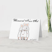 Kerstfeest Kaarten "Joy to the World" (Achterkant)