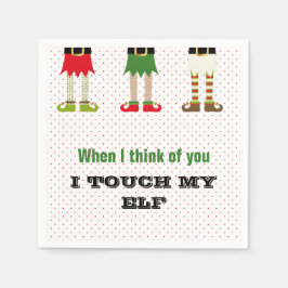 Kerstfeest Kabouter Servetten