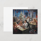 kerstfeest kantoor save the date (Voorkant / Achterkant)