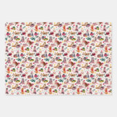 KERSTFEEST KATTENCHAOS INPAKPAPIER VEL (Voorkant 2)