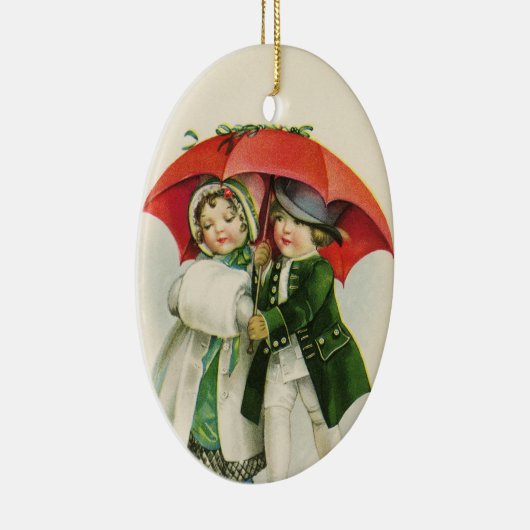  kerstfeest keramisch ornament (Rechts)