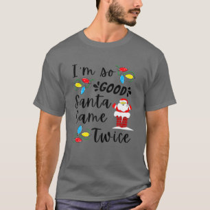 Kerstfeest kerstfeest met tweetalige volwassen woo t-shirt