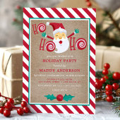 Kerstfeest kerstfeest Snoep met kerstmis Kaart