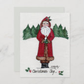 "Kerstfeest" kerstmis en witte duif Feestdagenkaart (Voorkant / Achterkant)