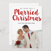 Kerstfeest | Kerstmis Feestdagenkaart (Voorkant / Achterkant)