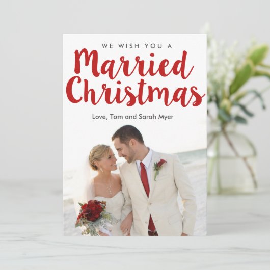 Kerstfeest | Kerstmis Feestdagenkaart (Staand voorkant)