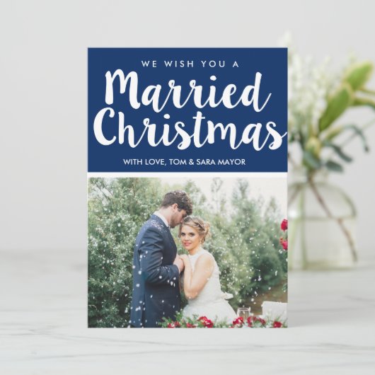 Kerstfeest | Kerstmis Feestdagenkaart (Staand voorkant)