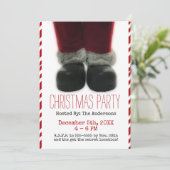 Kerstfeest Kerstparty Kaart (Staand voorkant)