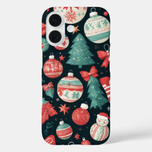 Kerstfeest, kerstvakantie, kerstcadeau voor iPhone 16 hoesje