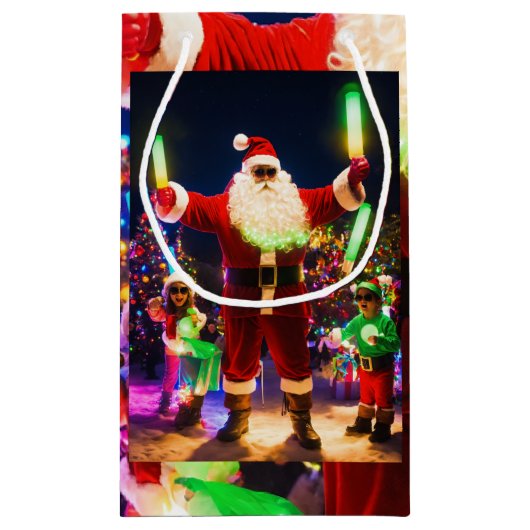 kerstfeest klein cadeauzakje (Achterkant)