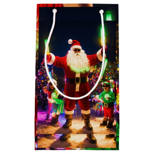 kerstfeest klein cadeauzakje (Voorkant)