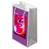 kerstfeest klein cadeauzakje (Voorkant Gekanteld)