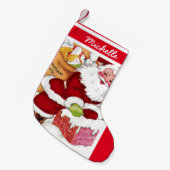 kerstfeest kleine kerstsok (Voorkant (Hangend))