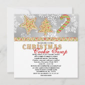 Kerstfeest Koekjesfeestdag Kaart (Voorkant)