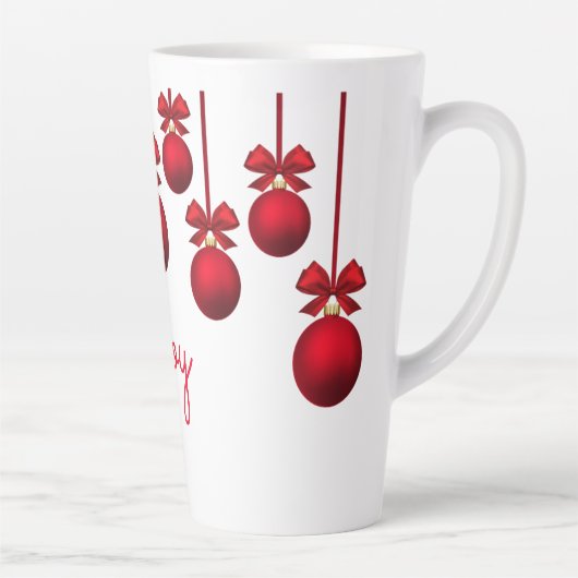 kerstfeest latte mok (Rechts)