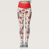 Kerstfeest Leggings (Voorkant)