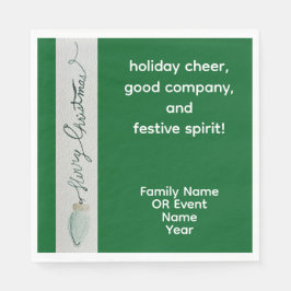 Kerstfeest Luncheon Servet