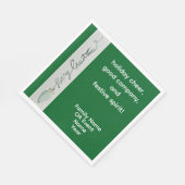 Kerstfeest Luncheon Servet (Hoek)