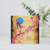 KERSTFEEST MAGISCHE BESJES MET PARCHMENT KAART (Staand voorkant)