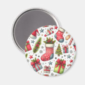 Kerstfeest Magneet (Voorkant / Achterkant)