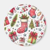 Kerstfeest Magneet (Voorkant)