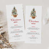 kerstfeest menu